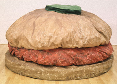 The Floor Burger by Claes Oldenburg 