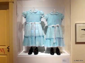 The Twins Costume from The Shining (Taken at TIFF Lightbox - Kubrick Retrospective)